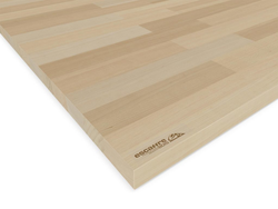 Tablette - HETRE LAMELLE COLLE - ép. 33 mm - panneau de 4.50 ml x 1.10 ml